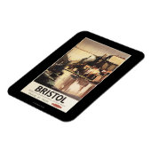 Clifton Suspension Bridge en Boats Magneet (Linkerzijde)