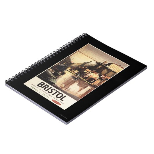 Clifton Suspension Bridge en Boats Notitieboek (Linkerzijde)