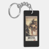 Clifton Suspension Bridge en Boats Sleutelhanger (Voorkant Links)