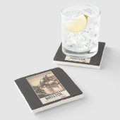 Clifton Suspension Bridge en Boats Stenen Onderzetter (Zijkant)