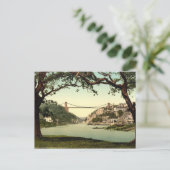 Clifton Suspension Bridge I, Bristol, Engeland Briefkaart (Staand voorkant)