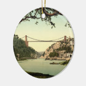Clifton Suspension Bridge I, Bristol, Engeland Keramisch Ornament (Links)