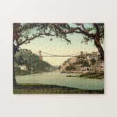 Clifton Suspension Bridge I, Bristol, Engeland Legpuzzel (Horizontaal)
