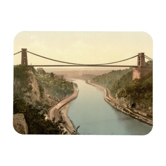 Clifton Suspension Bridge II, Bristol, Engeland Magneet (Horizontaal)