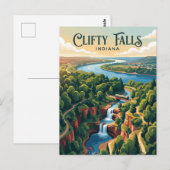 Clifty Falls VS Briefkaart (Voorkant / Achterkant)