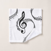 Climactic G Clef Bad Handdoek (Wasdoekje)