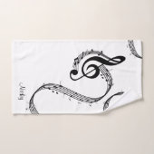 Climactic G Clef Bad Handdoek (Handdoek)