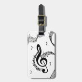 Climactic G Clef Bagagelabel (Voorkant verticaal)