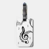 Climactic G Clef Bagagelabel (Achterkant verticaal)