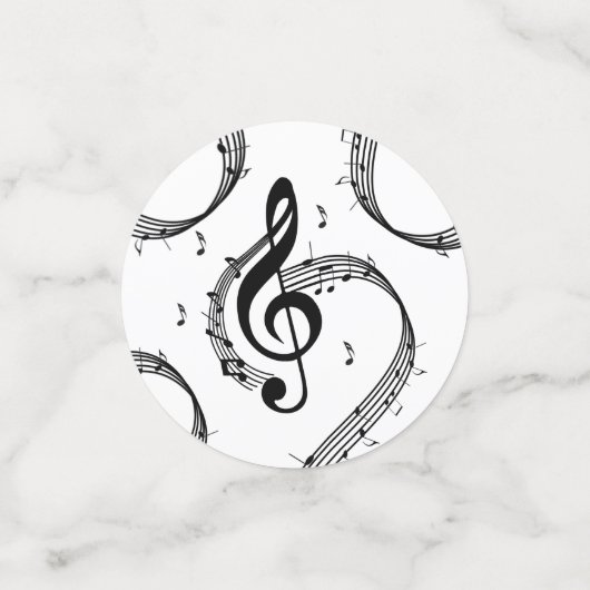 Climactic G Clef Confetti (Kleine voorkant)