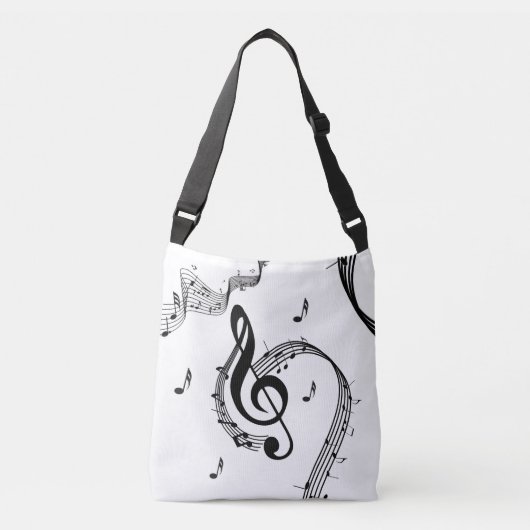 Climactic G Clef Crossbody Tas (Voorkant)