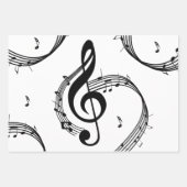 Climactic G Clef Inpakpapier Vel (Voorkant 3)