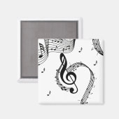 Climactic G Clef Magneet (Voorkant / Achterkant)