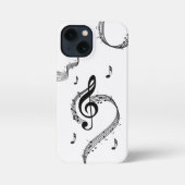 Climactic G Clef Music iPhone Hoesje (Achterkant)