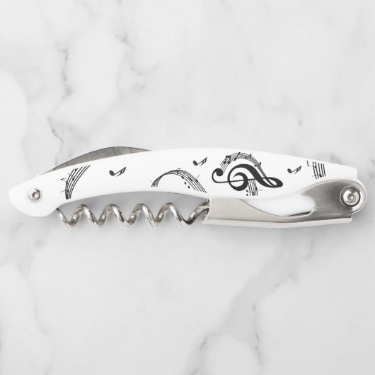 Climactic G Clef Music Kurkentrekker (Achterkant)