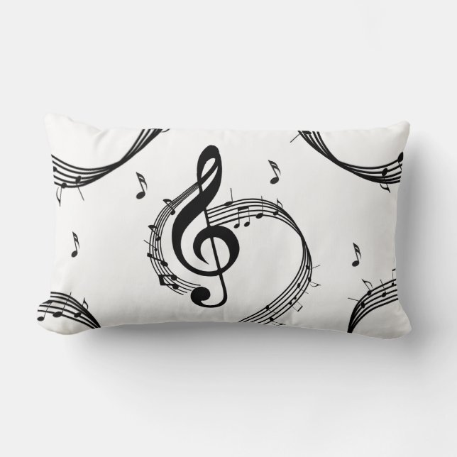 Climactic G Clef Music Kussen (Voorkant)