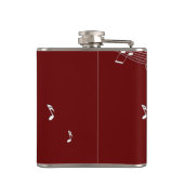 Climactic G Clef Music Red Heupfles (Achterkant)