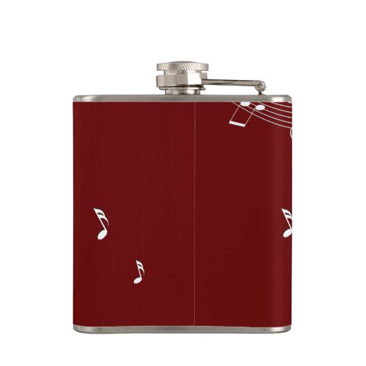 Climactic G Clef Music Red Heupfles (Achterkant)