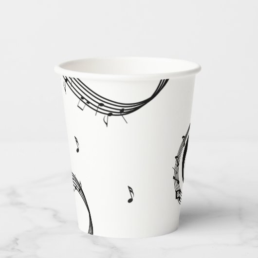 Climactic G Clef Papieren Bekers (Voorkant)
