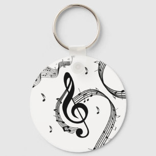 Climactic G Clef Sleutelhanger