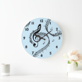 Climactisch G Clef Blue Grote Klok (Huis)