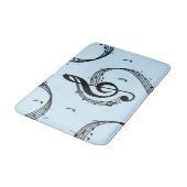 Climactisch G Clef Music Blue Badmat (Gekanteld)