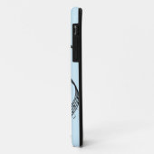Climactisch G Clef Music Blue Case-Mate iPhone Case (Achterkant/links)