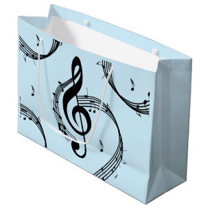 Climactisch G Clef Music Blue Groot Cadeauzakje