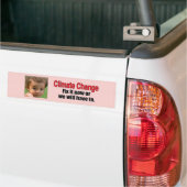 Climate Change Bumpersticker (Op Truck)