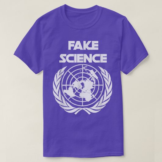 Climate Change Fake Science UN Political Humor  T-shirt (Design voorkant)
