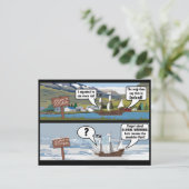 CLIMATE CHANGE JOKE BRIEFKAART (Staand voorkant)