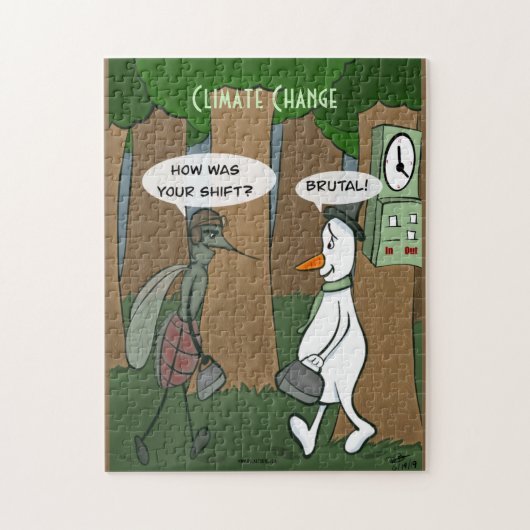 Climate Change Legpuzzel (Verticaal)