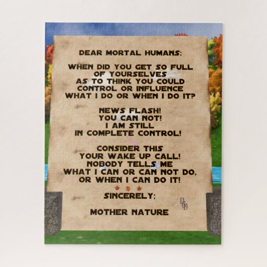 Climate Change Legpuzzel (Verticaal)