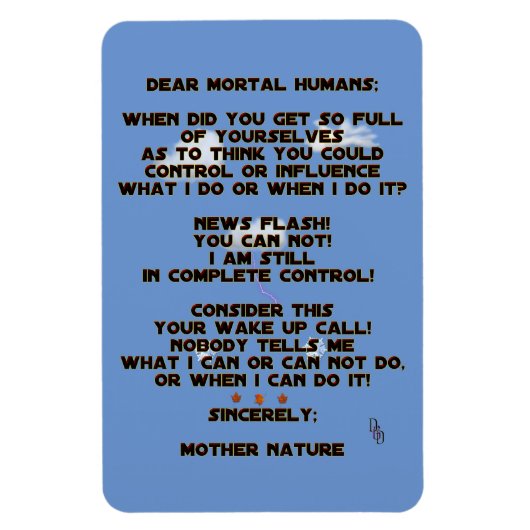 Climate Change Magneet (Verticaal)