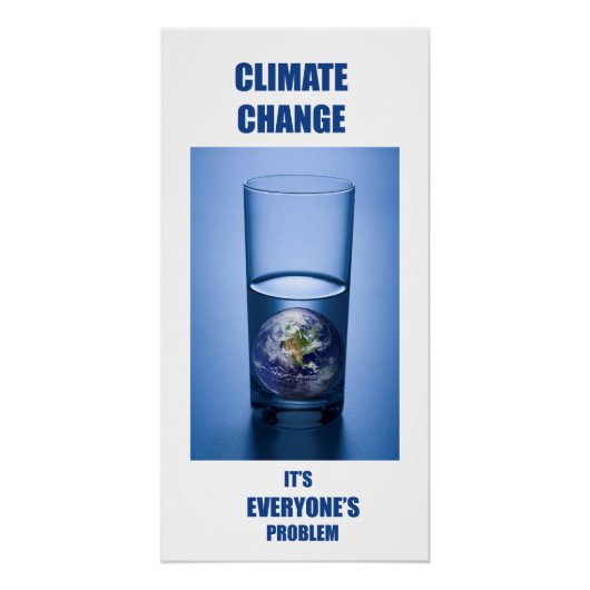 Climate Change Perfect Poster (Voorkant)