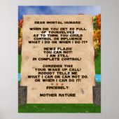 Climate Change Poster (Voorkant)