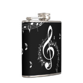 Climate G Clef Music Black Heupfles (Rechts)