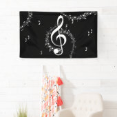 Climate G Clef Music Black Spandoek (Insitu)