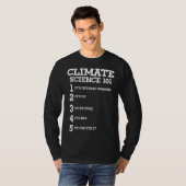 Climate Science March Scientists TS Earth Day T-shirt (Voorkant volledig)
