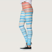 Climate Stripes Germany 1881-2018 Leggings