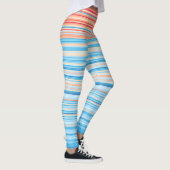 Climate Stripes Germany 1881-2018 Leggings