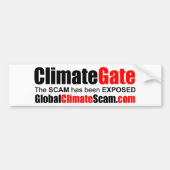 ClimateGate Bumpersticker (Voorkant)
