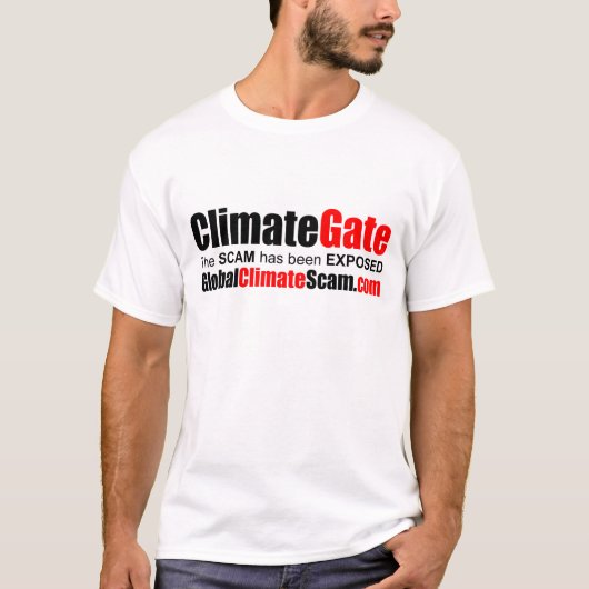 ClimateGate T-shirt (Voorkant)