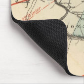 Climatologische kaart van de staat Maryland Muismat (Hoek)