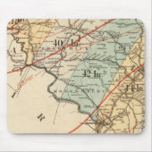 Climatologische kaart van de staat Maryland Muismat (Voorkant)