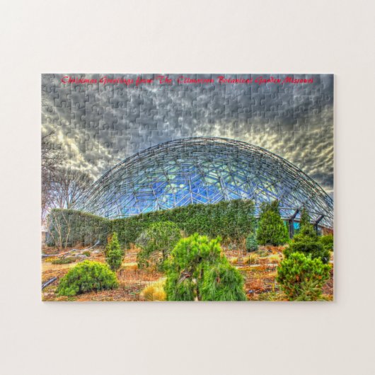 Climatron Botanische Tuin Missouri. Legpuzzel (Horizontaal)