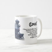 Climax Logging-locomotief Koffiemok (Voorkant rechts)