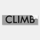 CLIMB BUMPERSTICKER (Voorkant)