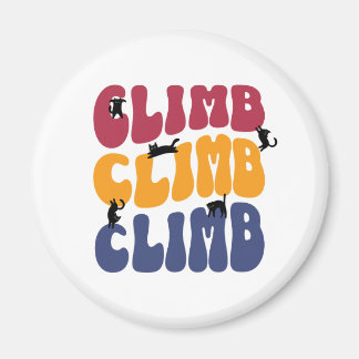 Climb Cats Vintage Color Edition Magneet
