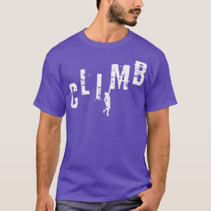 CLIMB CLIMB Rock-rottenbeklimming T-shirt